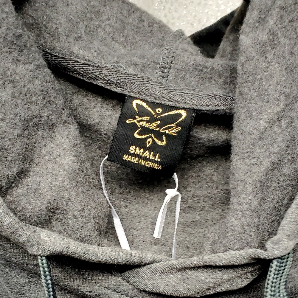 Long Sleeve Fleece Hoodie Tunic - Picture 10 of 10